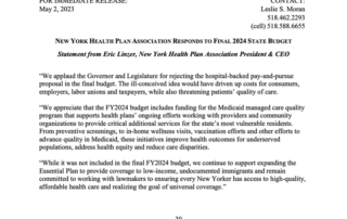 HPA Statement on 2024 state budget