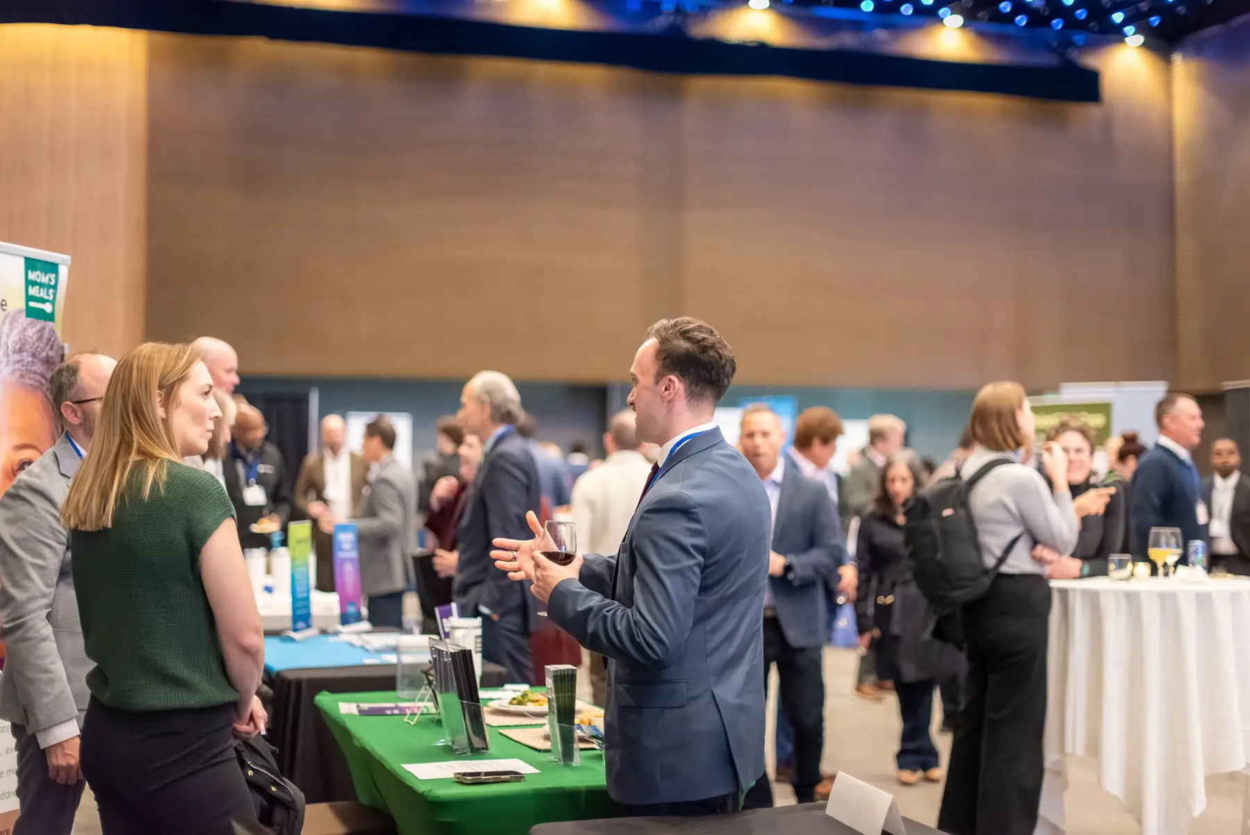 Exhibit Hall at the 2025 HPA Covering NY Conference